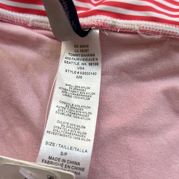 Tommy Bahama Breaker Bay Stripe Skort Swim Bottom - Picture 9 of 11